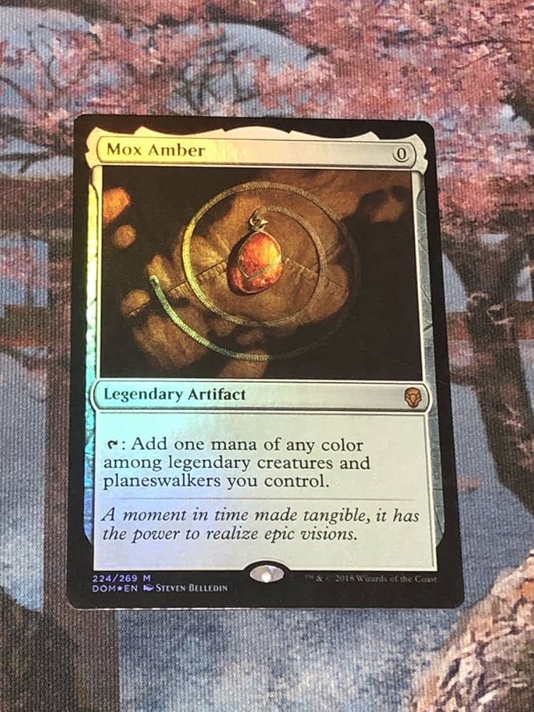 モックス アンバー FOIL MTG MTG MOX AMBER FOIL ITALIAN EXC - MOX D
