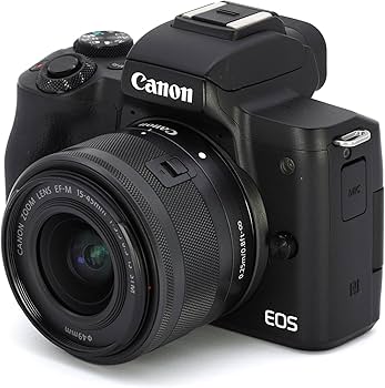 Amazon | Canon ミラーレス一眼カメラ EOS Kiss M 標準ズームキット