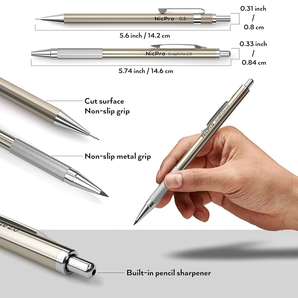 HOBBY TANK メタルシャープペンシル ケース付き