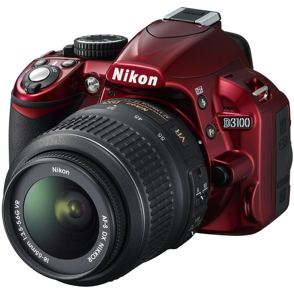 Amazon.com : Nikon D3100 Digital SLR Camera with 18-55mm f/3.5-5.6