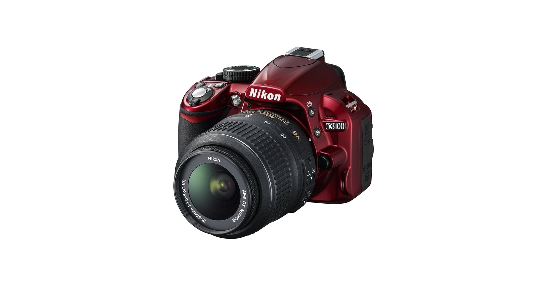 Amazon.com : Nikon D3100 Digital SLR Camera with 18-55mm f/3.5-5.6