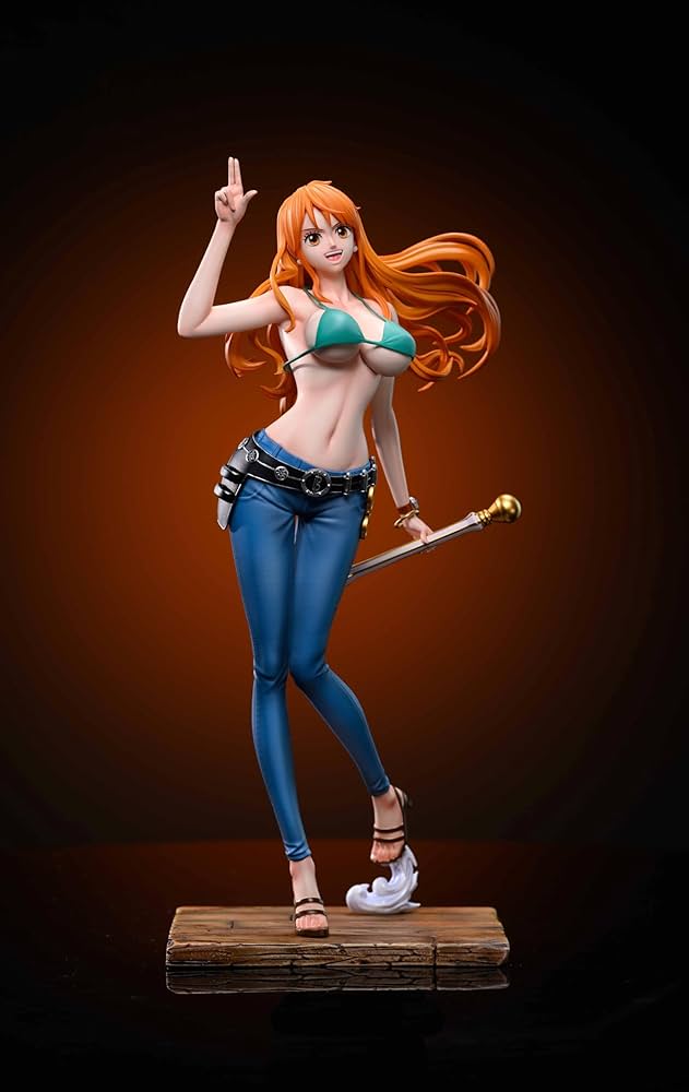 Amazon.co.jp: ナミ フィギュア 1/6スケール 塗装済み完成品 ガレージ