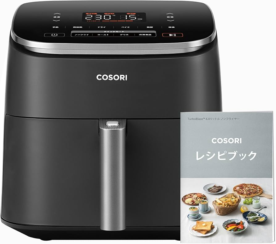 Amazon.co.jp: COSORI コソリ ノンフライヤー 6L大容量 家庭用 エア