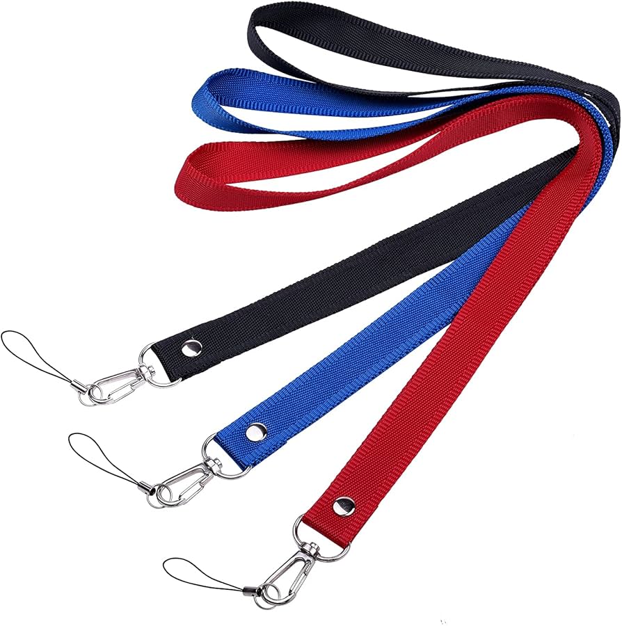 Amazon | Wisdompro ネックストラップ 紛失/落下防止 首掛け 平紐