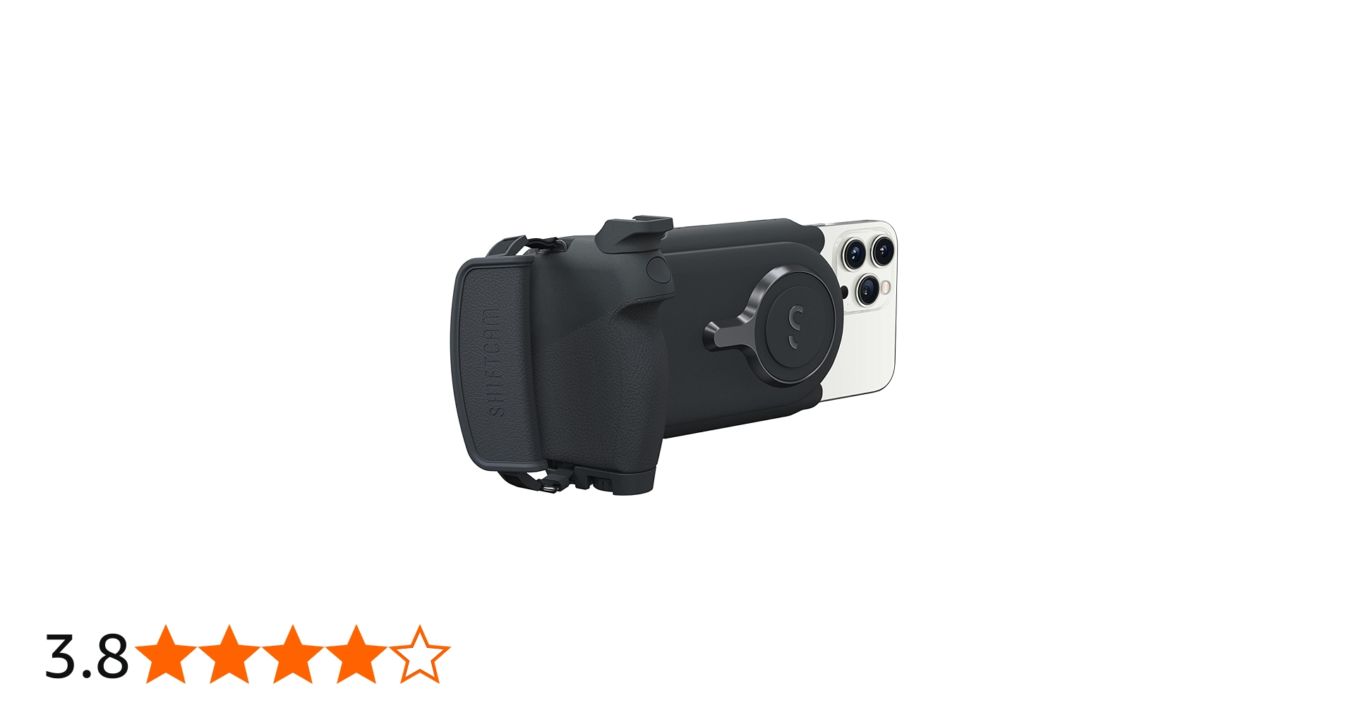 ShiftCam ProGrip Charging Smartphone Grip Starter Kit, Charcoal