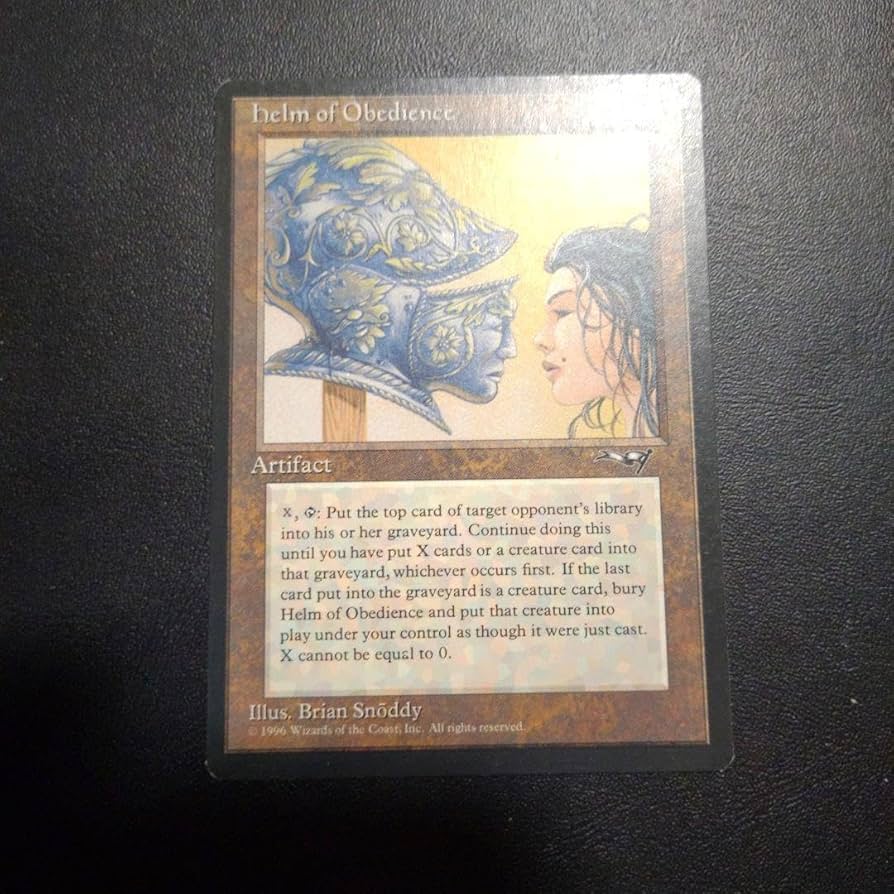 MTG helm of obedience 英語2枚 Helm of Obedience | Alliances