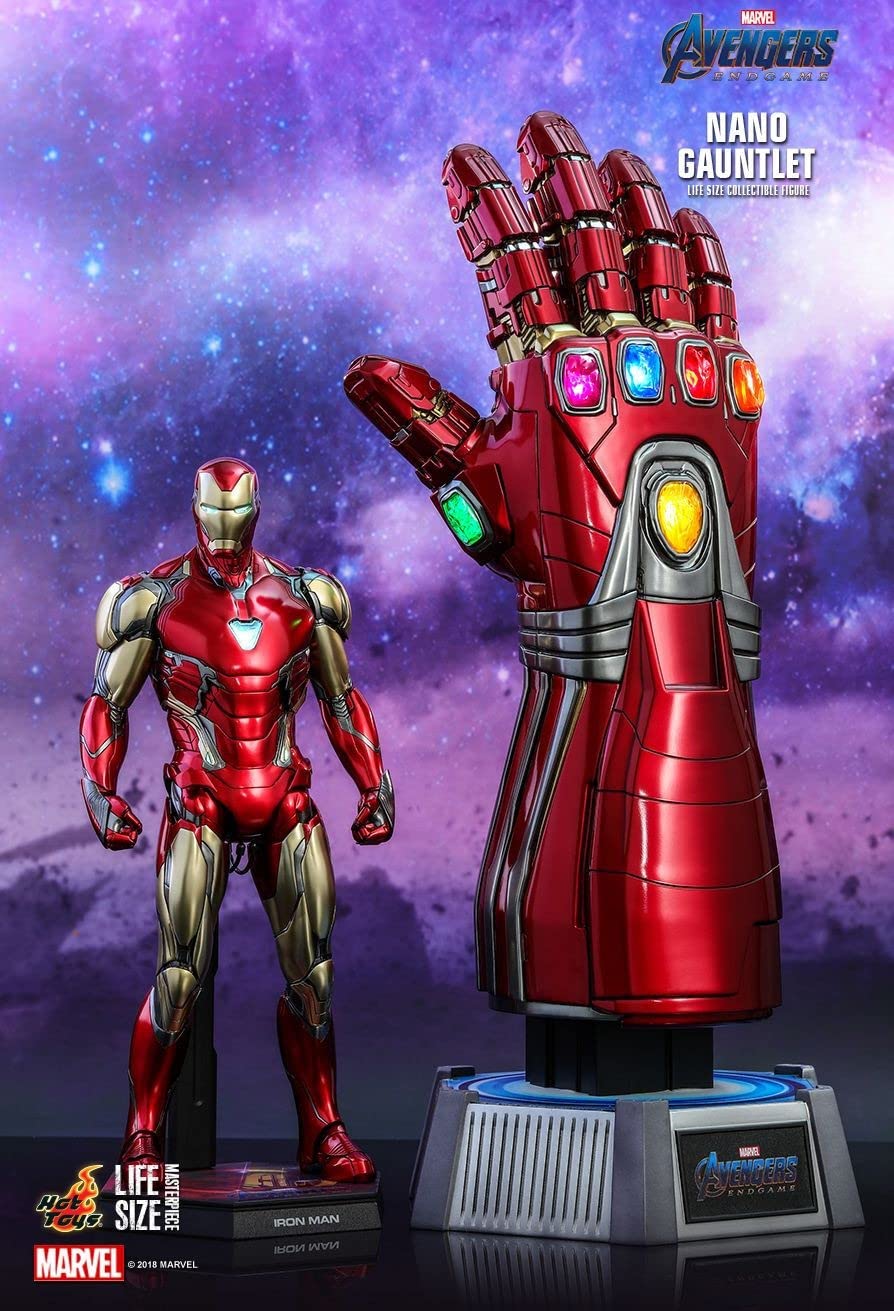 Amazon.com: Hot Toys 1:1 Nano Gauntlet - Life-Size Replica