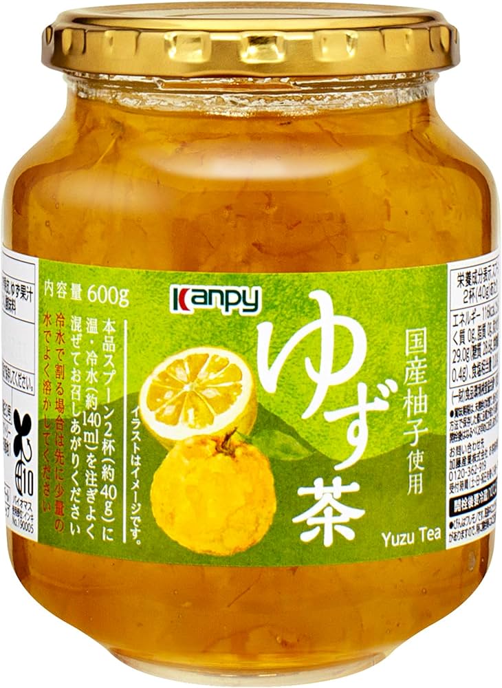 Amazon | カンピー ゆず茶600g 0004-0958 | GREENWOOD | ジャム