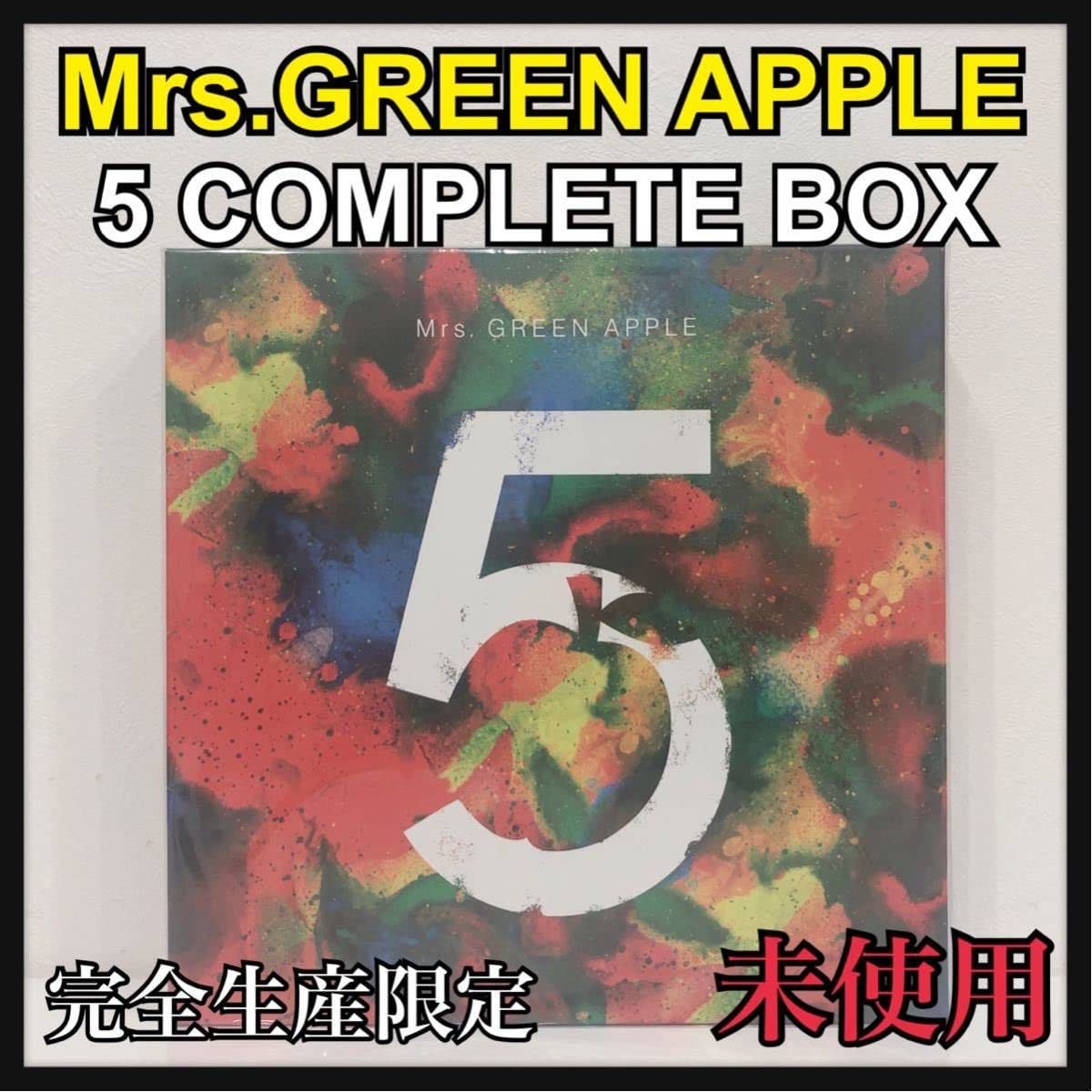 Mrs. GREEN APPLE 】5 COMPLETE BOX 完全生産限定
