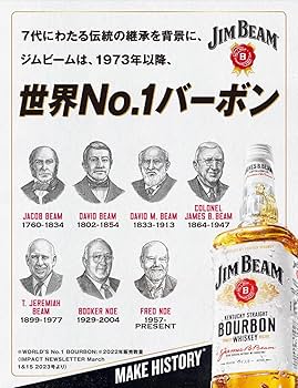 Amazon.co.jp: [SUNTORY'S WHISKY] Jim Beam バーボンウイスキー