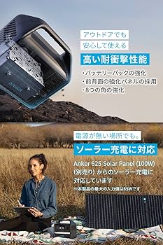 Amazon.co.jp: Anker 521 Portable Power Station (PowerHouse 256Wh