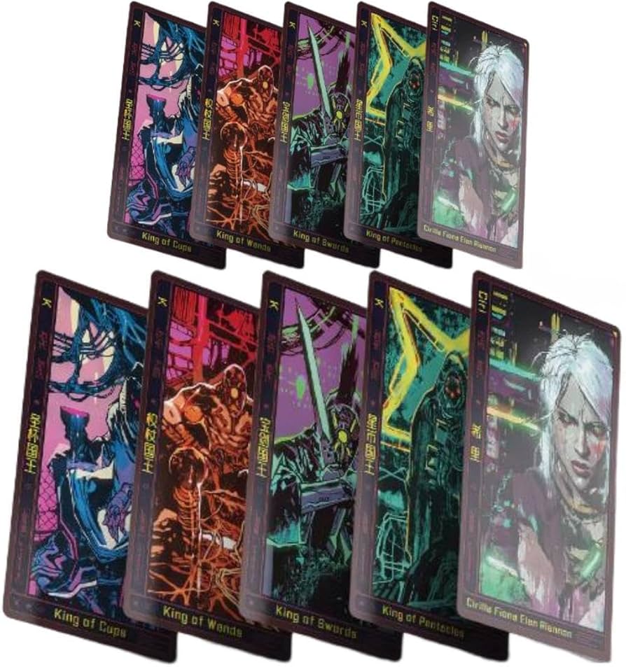 Amazon.co.jp: サイバーパンク2077 タロットカード タロット牌 子供用