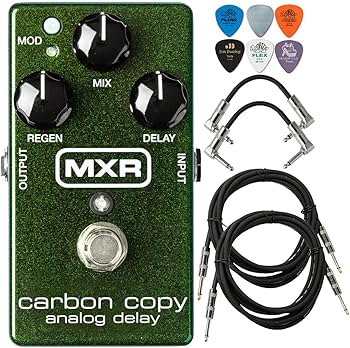 Amazon.com: MXR M169 Carbon Copy Analog Delay Electric Guitar