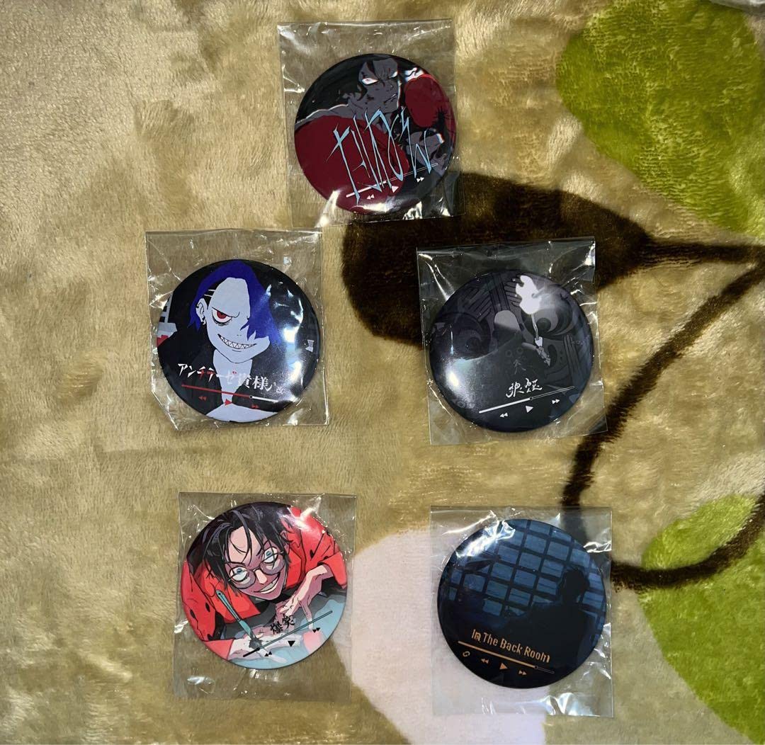 我武者羅 缶バッチ