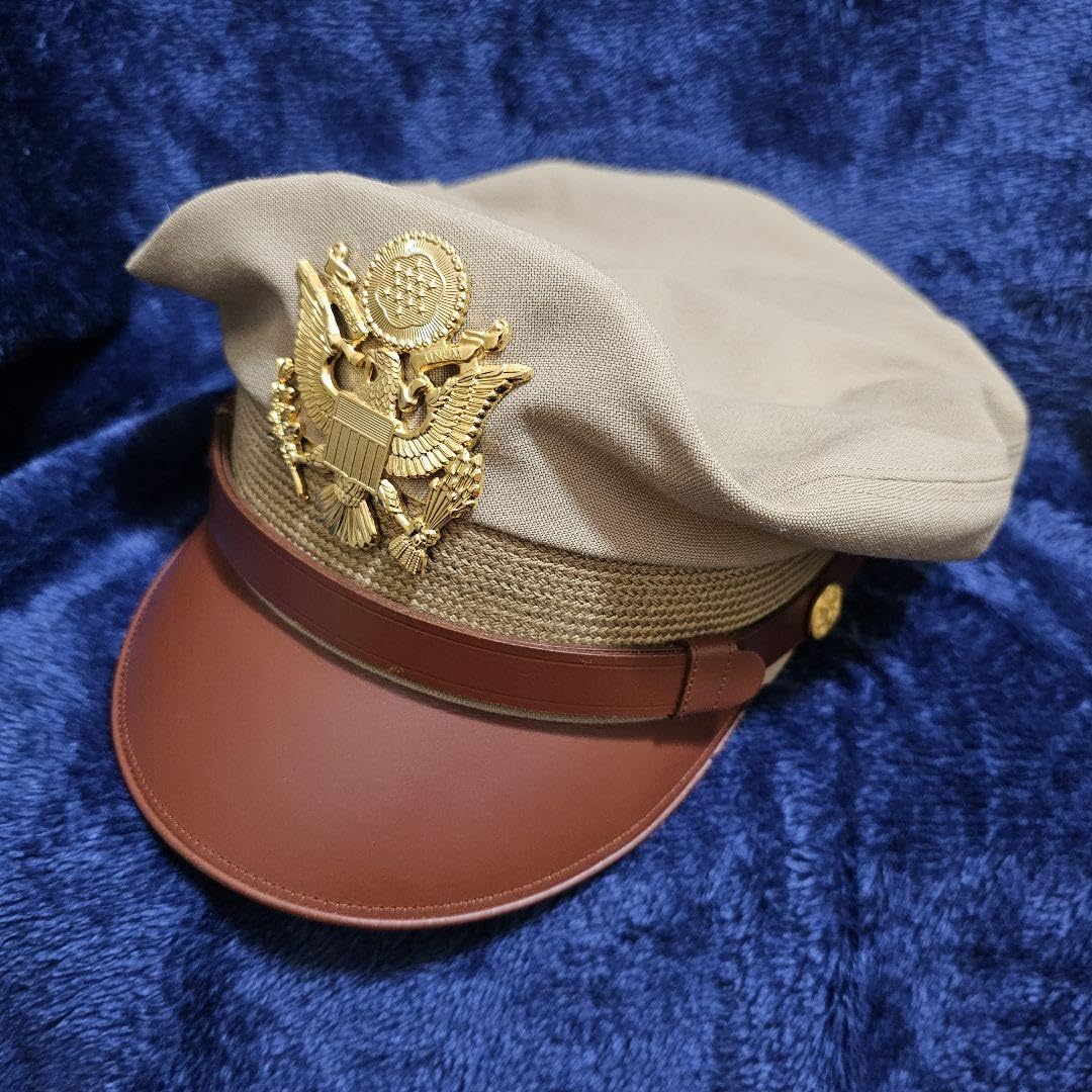 WW2 米陸軍 航空軍 夏用 クラッシュキャップ 制帽 帽子 アメリカ 米軍