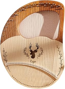 美品】SANSO30弦ハープ（ライアー）本体ハードケース付き 美品