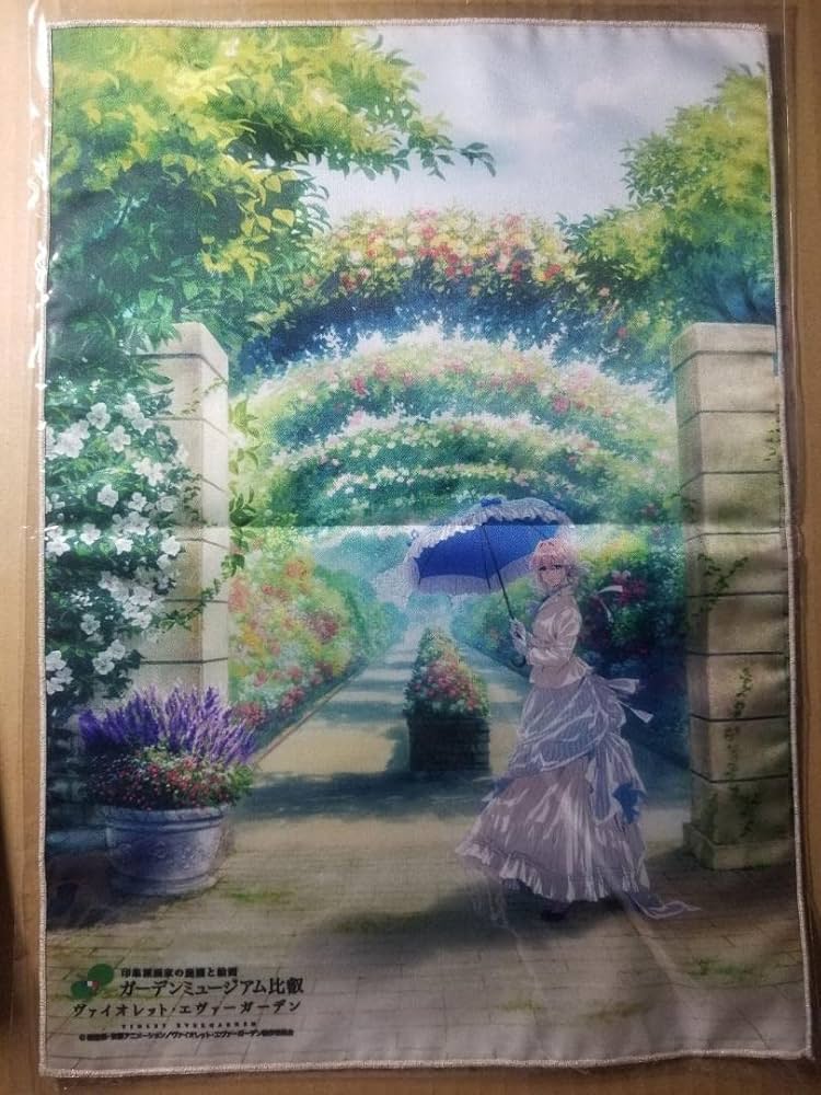 Amazon.co.jp: ヴァイオレットエヴァーガーデン A3布ポスター ガーデン