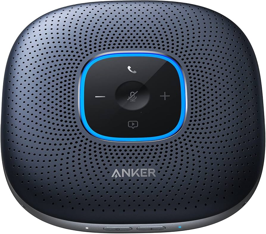 未使用ANKER PowerConf S3 青 ポータブルスピーカー Anker PowerConf
