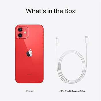 Amazon.com: Apple iPhone 12 (128GB, (Product) RED) [Locked] +