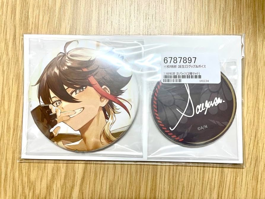 三枝明那 2022誕生日グッズ 缶バッジセット12個 Amazon.co.jp: 三枝明