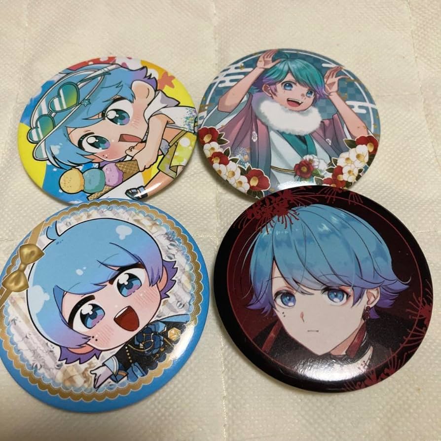 Amazon.co.jp: いれいす 缶バッジ いむくん hotoke イム 仏 5MM07