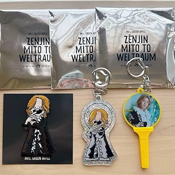 ミセスグリーンアップル ゼンジンガチャ藤澤涼架キーホルダーワッペン