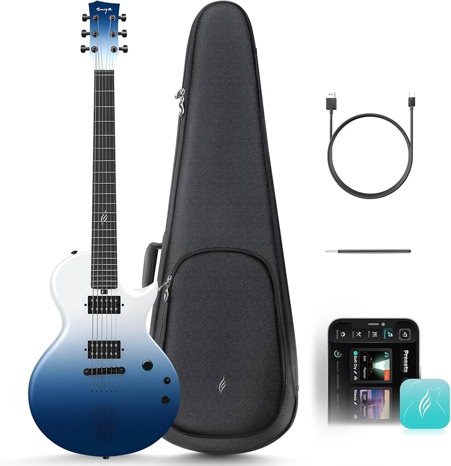 Amazon | ENYA Nova GO Sonic スマートエレキギター 初心者入門セット