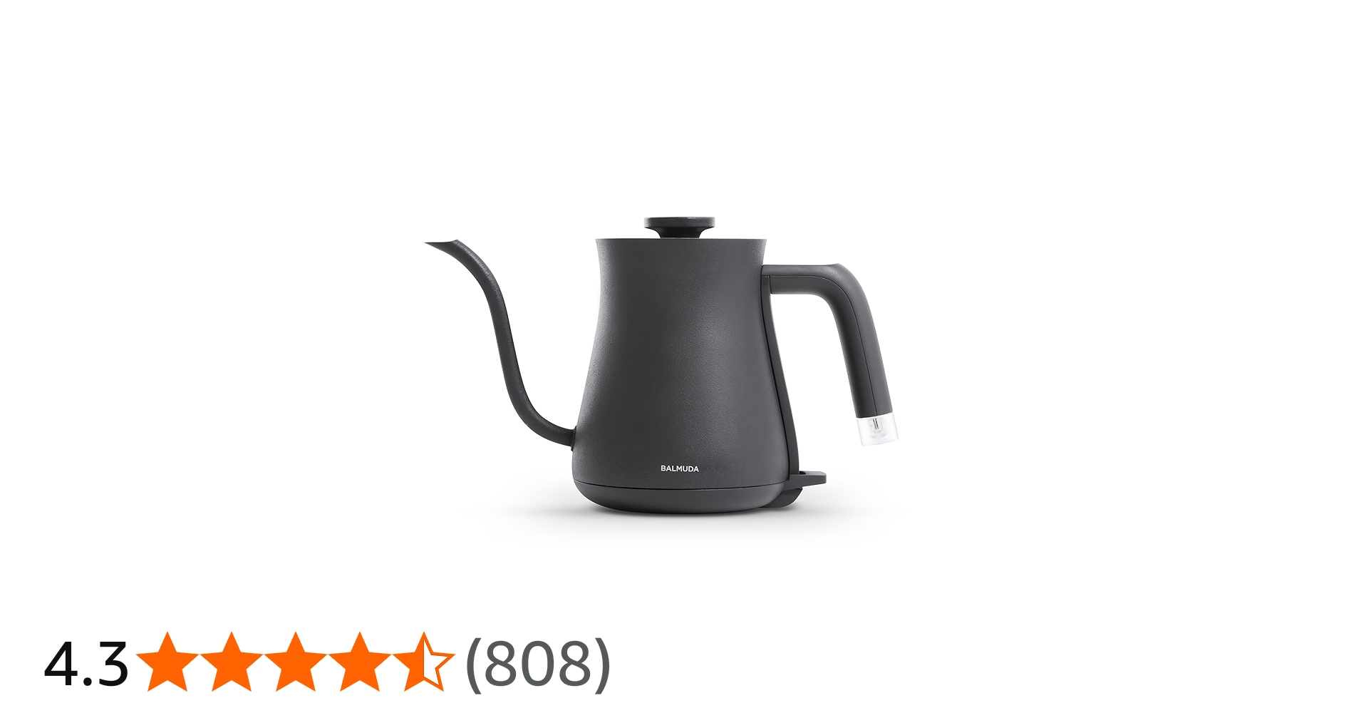 Amazon | 【旧型モデル】バルミューダ 電気ケトル ザ・ポット ブラック