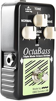 Amazon.com: EBS OctaBass Blue Label Triple Mode Octave Divider