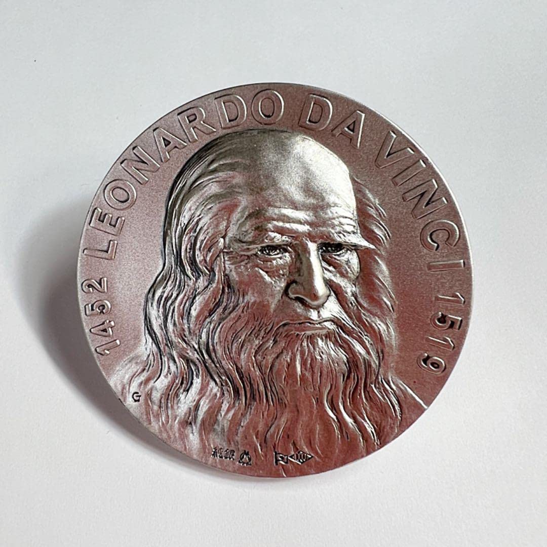 ひ*ん様 永遠の微笑 モナリザ メダル 来日記念純銀 約60g ひ