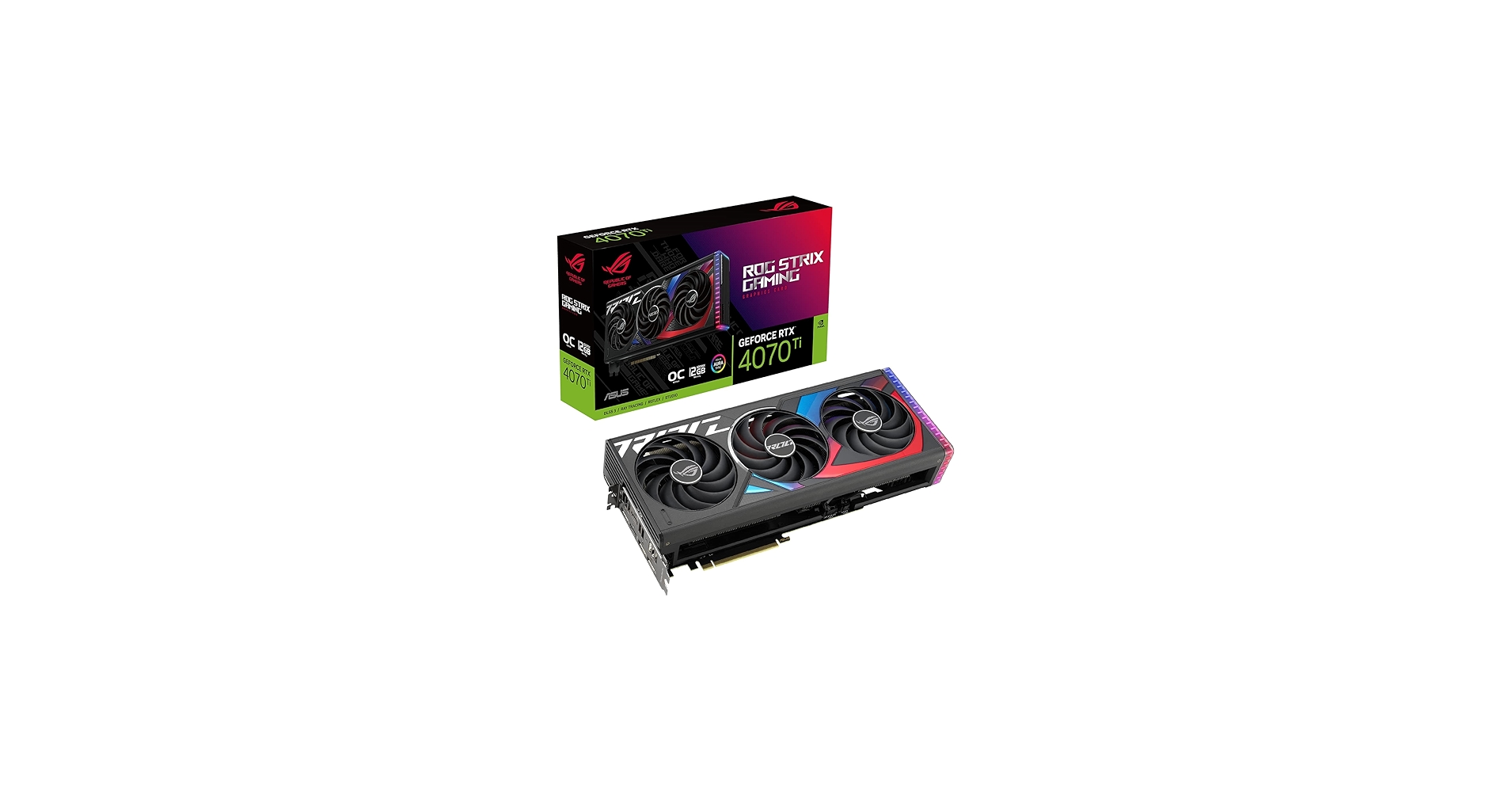 Amazon.com: ASUS ROG Strix NVIDIA GeForce RTX™ 4070 Ti OC Edition
