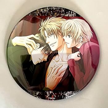 Amazon.co.jp: 鬼畜眼鏡 缶バッジ 佐伯克哉 片桐稔 須原秋紀 : おもちゃ