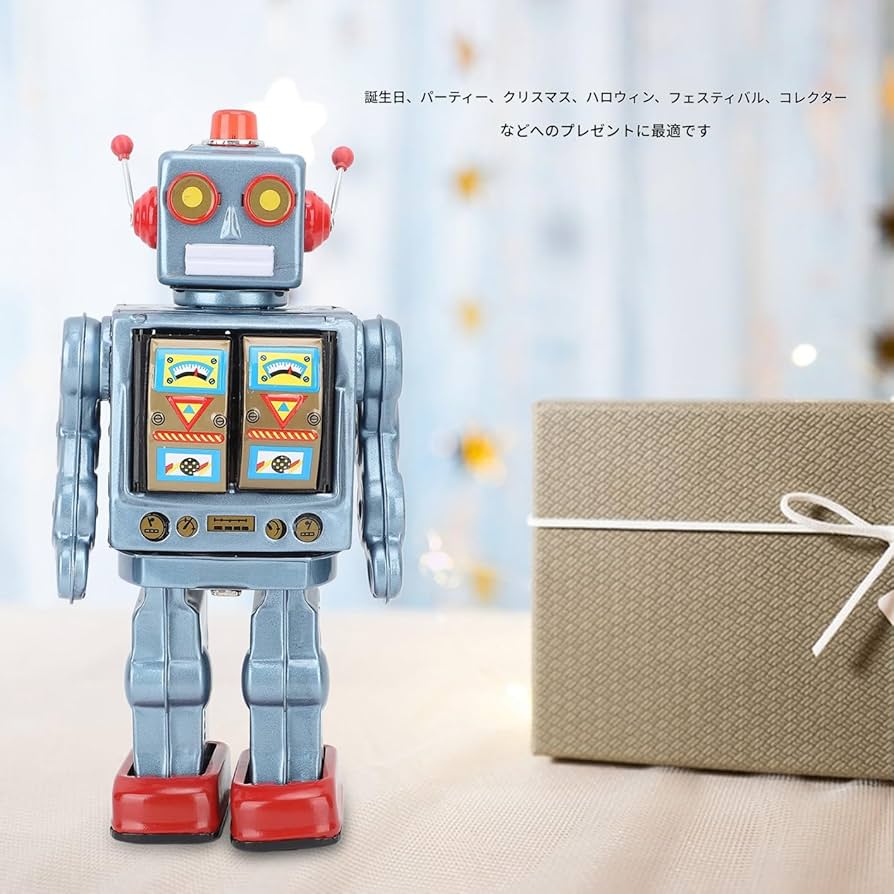 昭和レトロなブリキ製ロボット玩具「グランゼル」 昭和レトロなブリキ