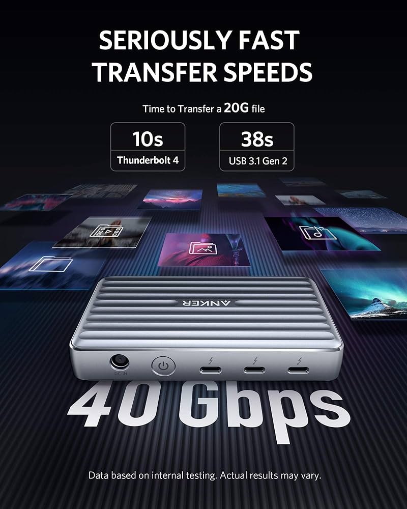 Amazon.com: Anker Docking Station, 5-Port Dual Display, 85W Max