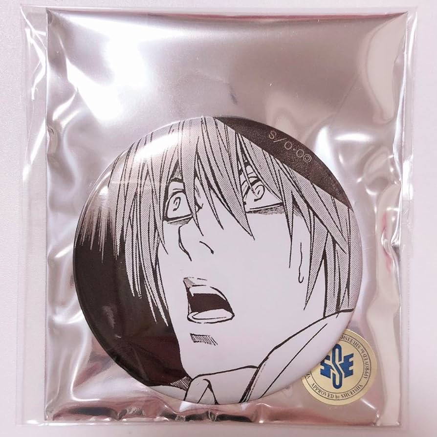 ハピクロ！ コミックス缶バッジ コレクション 夜神月 デスノート