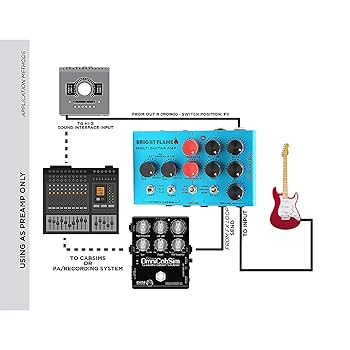 mosky audio bright flame アナログ ギタープリアンプ mosky audio
