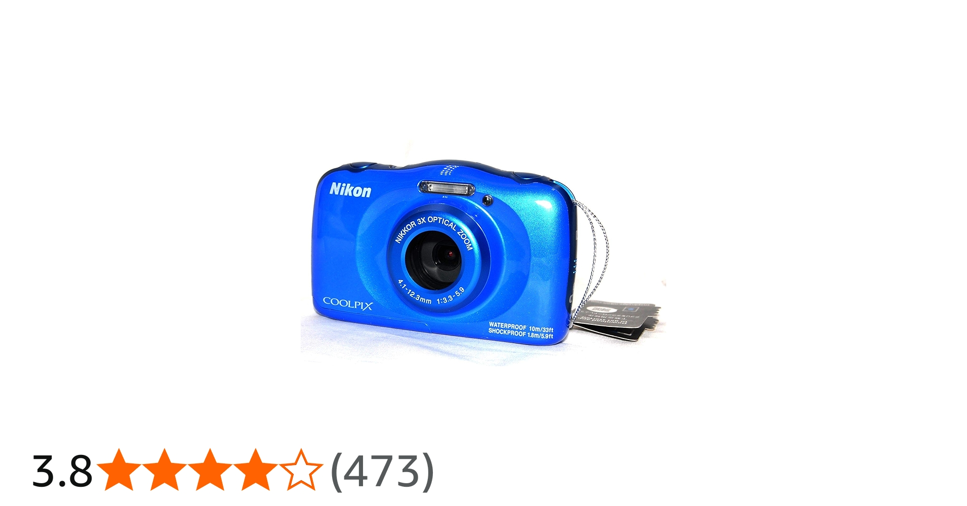 Amazon | Nikon デジタルカメラ COOLPIX W100 防水 W100BL