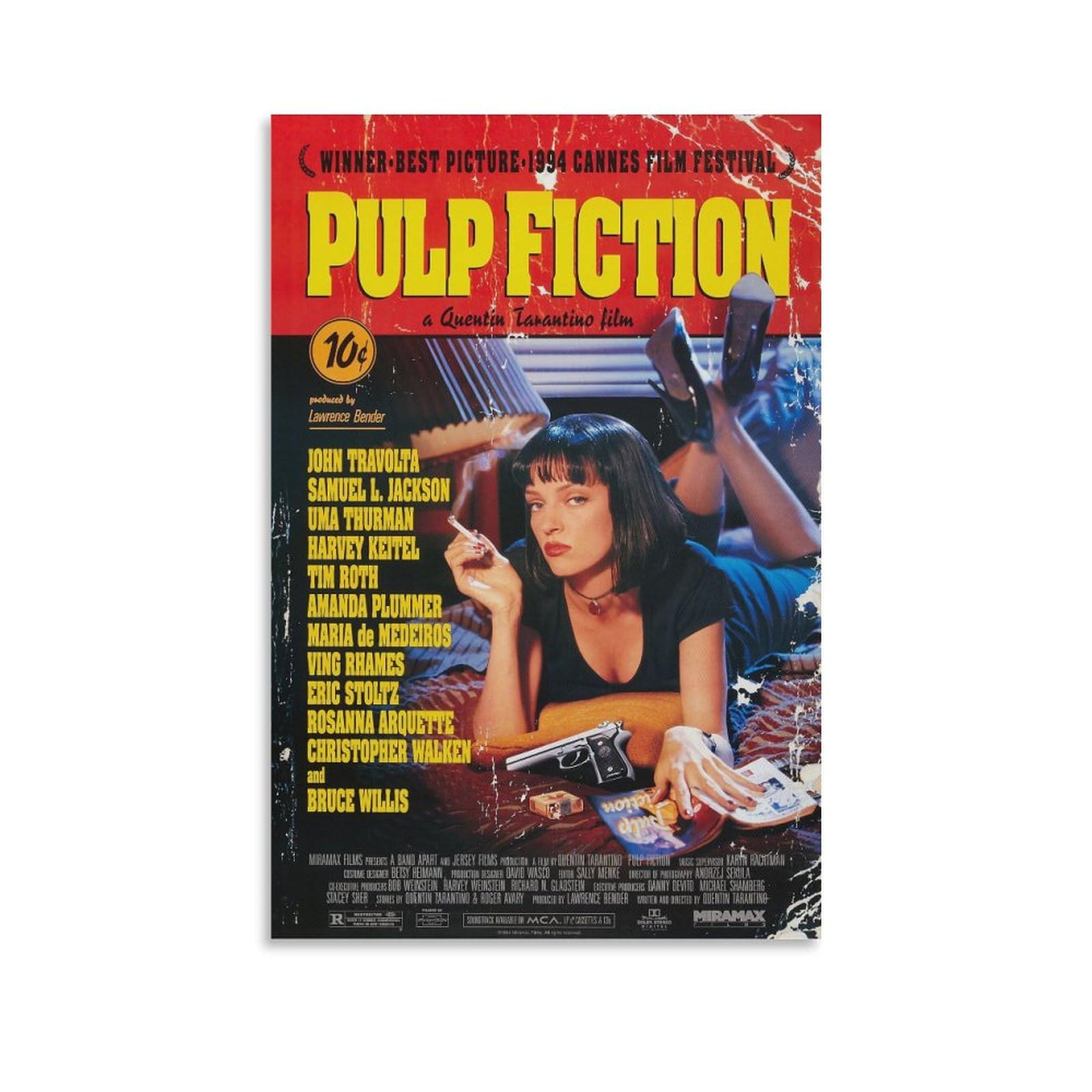 Pulp Fiction パルプフィクション ポスター 60×91.5 Amazon.co.jp