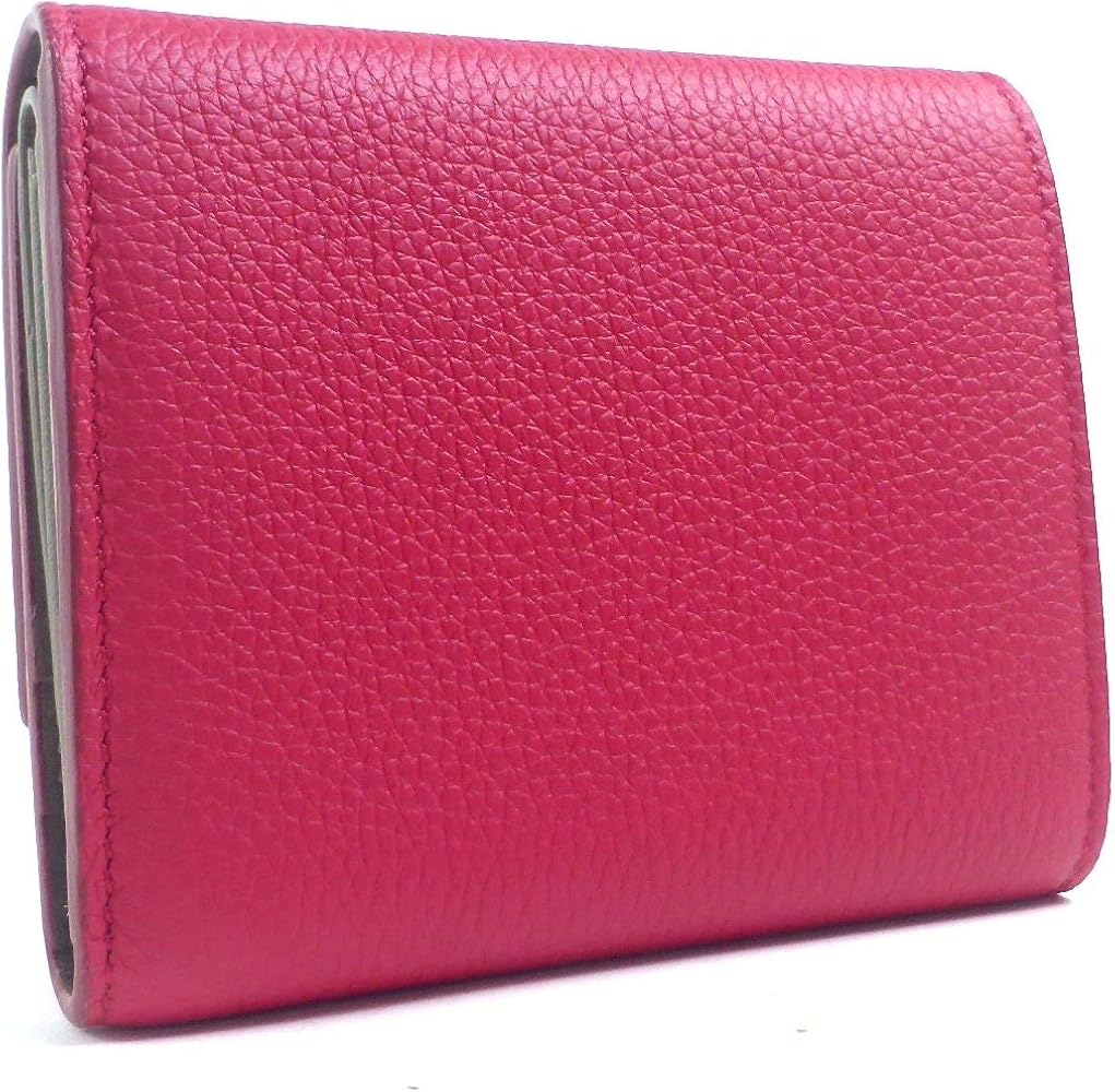 Amazon | [セリーヌ] 三つ折り 財布 バイカラー フラップ スモール