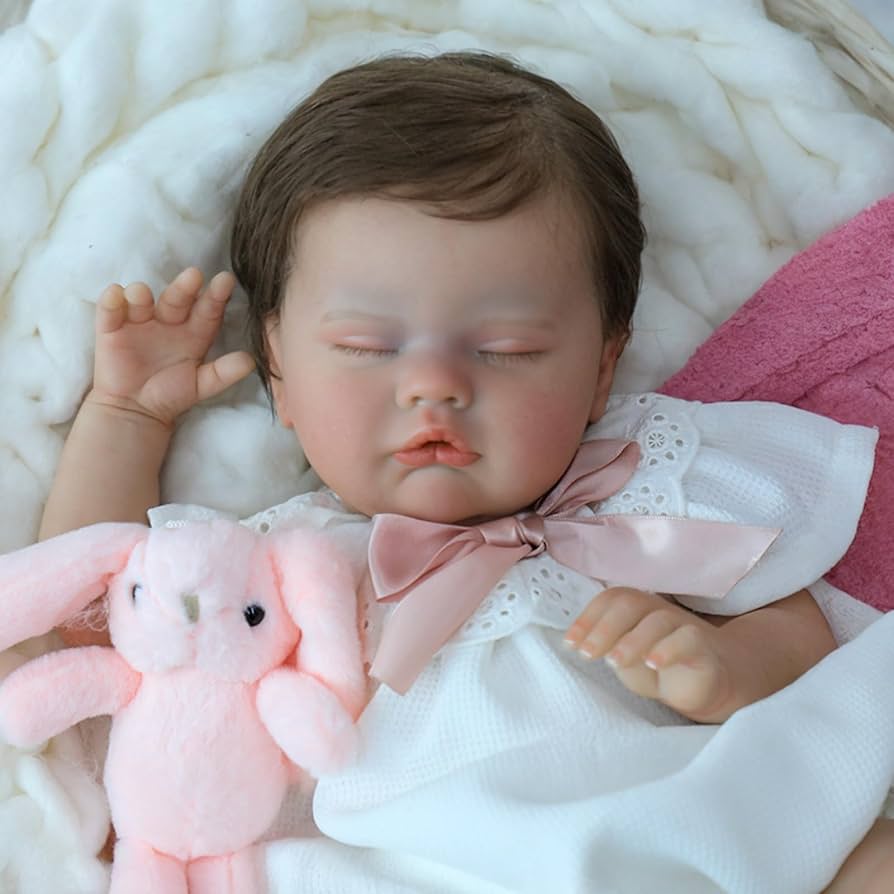 リボーンドール。ルビーちゃん。おおらかな寝顔の赤ちゃん。 リボーン