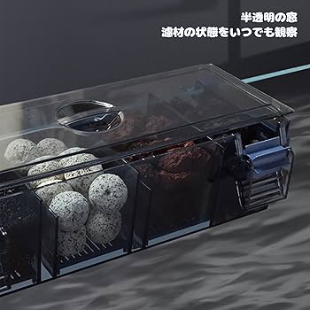 Amazon | 壁掛け上部フィルタートリクルボックス オーバーフロー