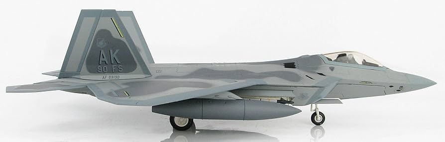 ホビーマスター 1/72 ロッキードF-22 ラプター HA2824 Hobby Master