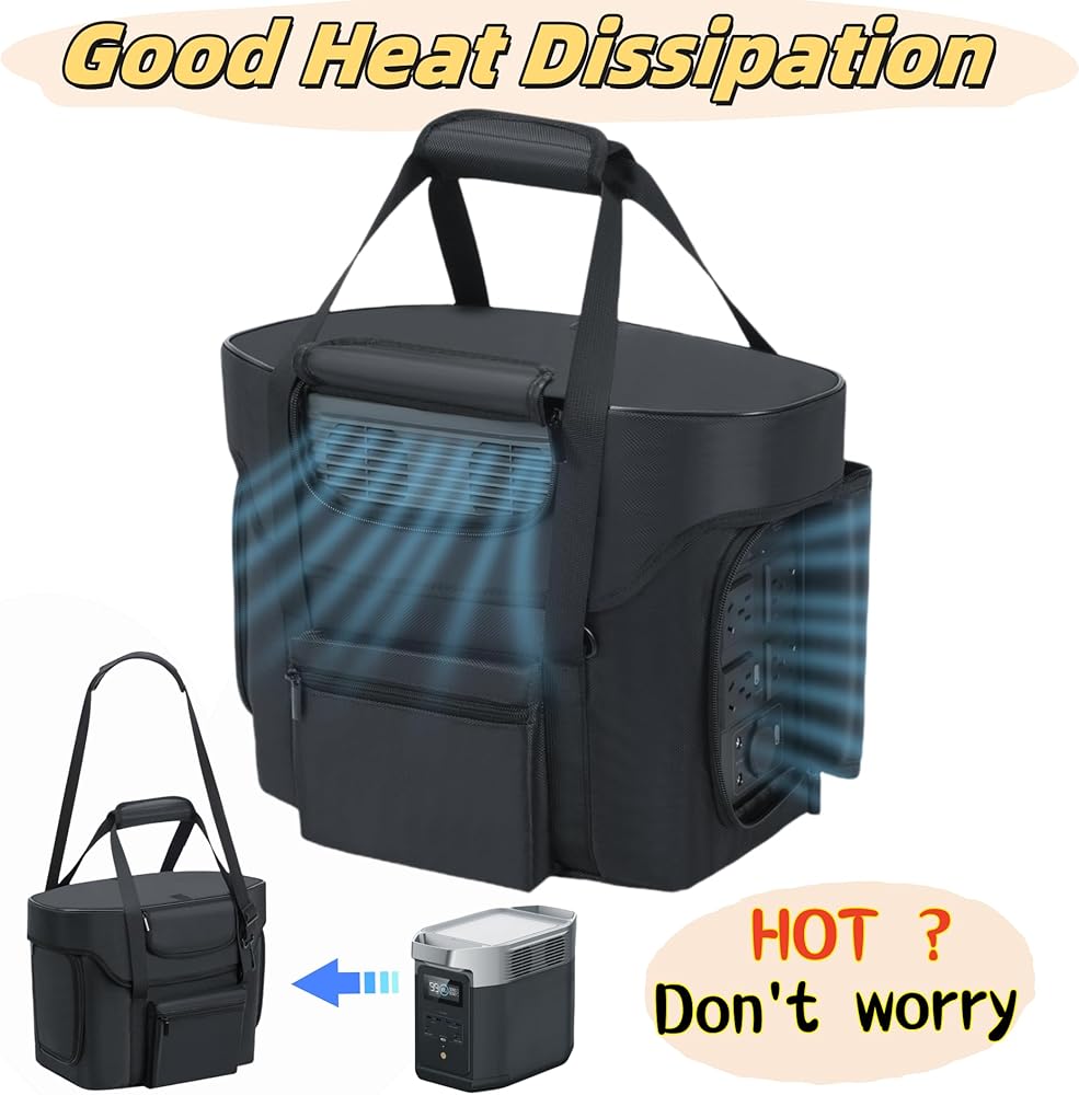 Amazon.com: Compatible with ECOFLOW DELTA 2 Bag - Carrying Case