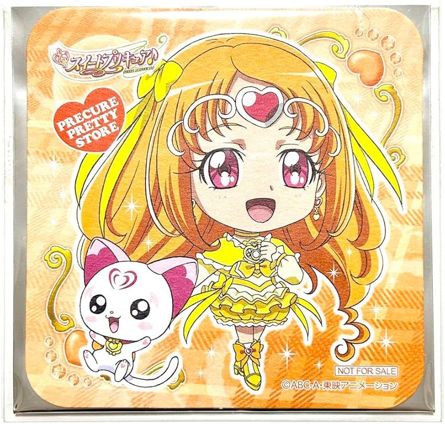 プリキュアプリティストア ポイントカード特典 コースター キュア