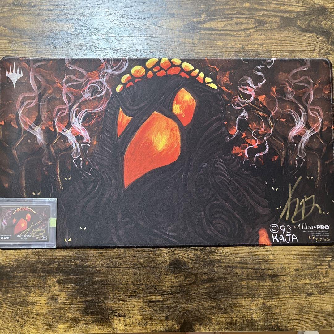 MTG 悪魔の教示者 プレイマット シリアルナンバー入り MTG 悪魔の教示