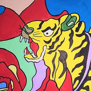 絵画 肉筆手描き 油彩 ジミー大西「カニ」 サイン M10 額装済み 【公式