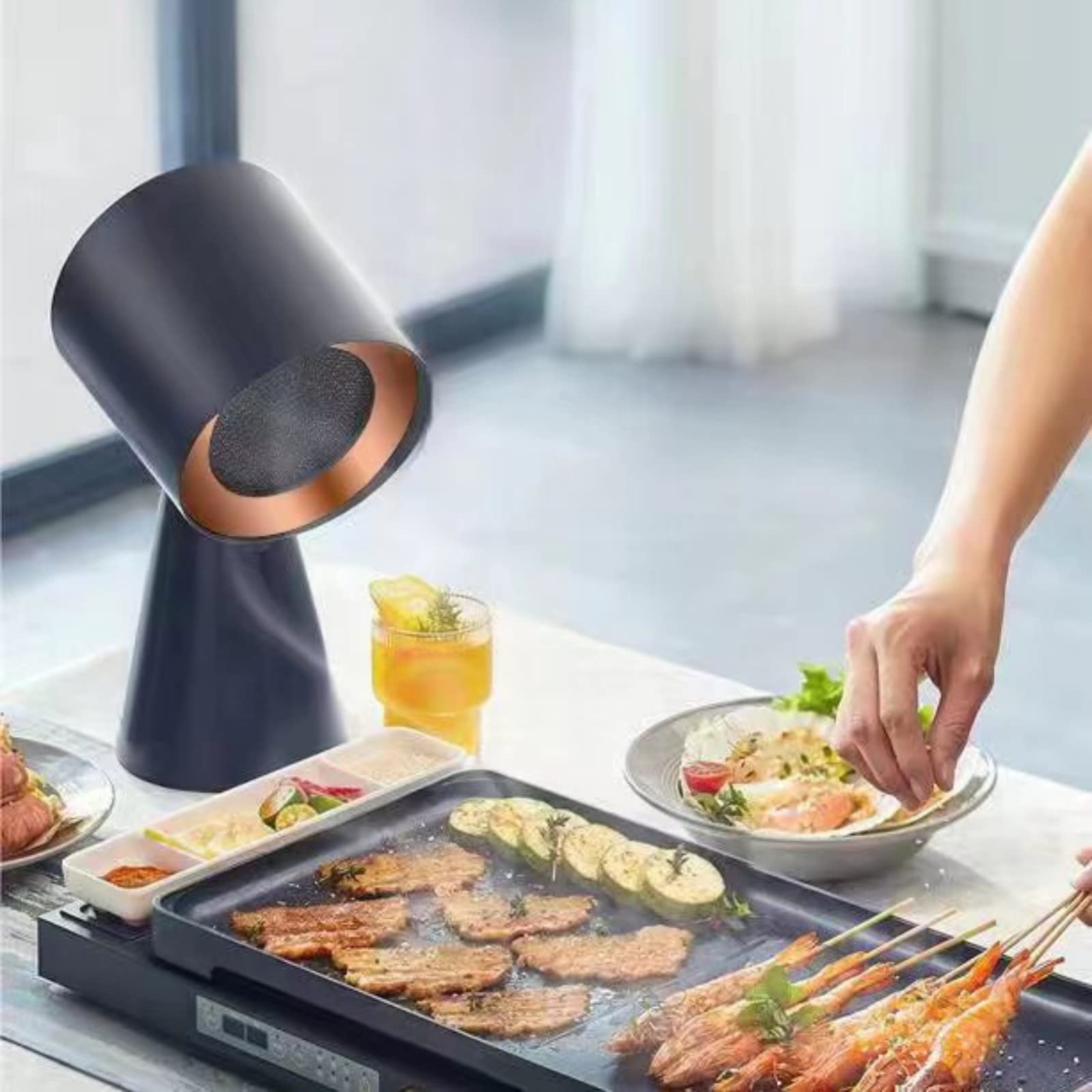 Amazon.co.jp: 【2024 Newモデル】Bolani 卓上レンジフード 卓上吸煙機