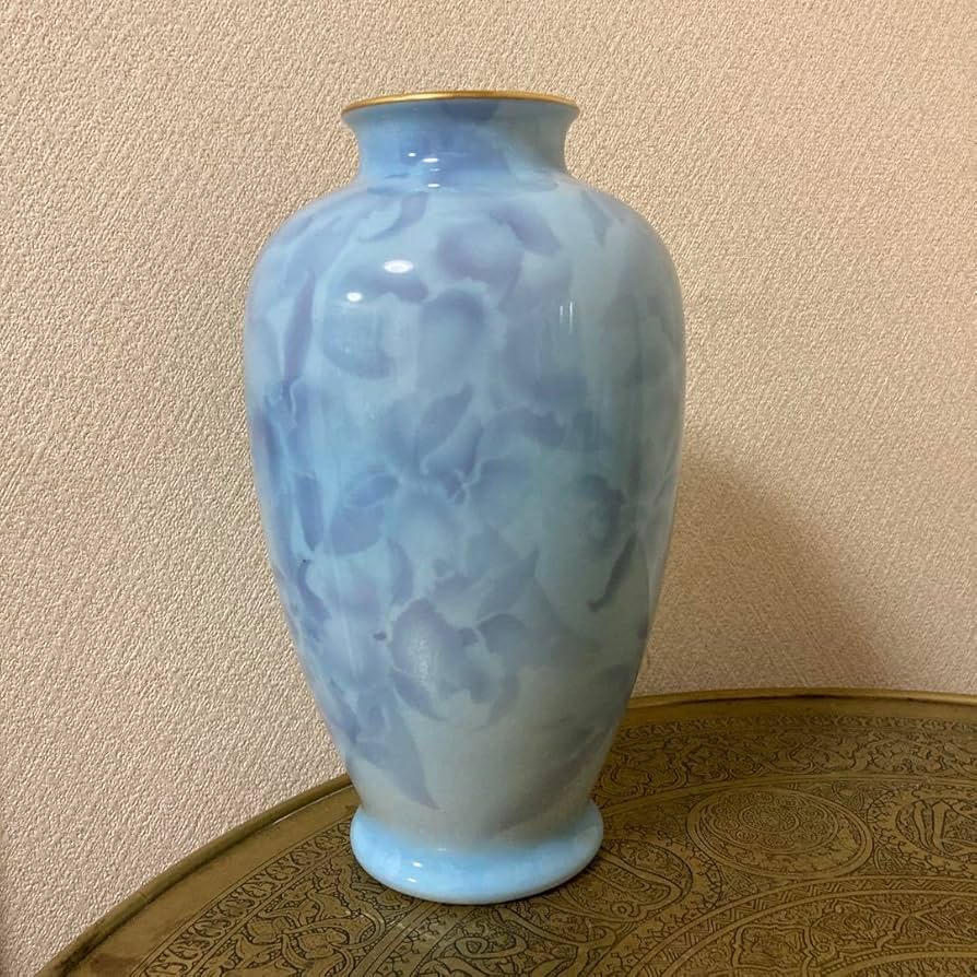 2349 深川製磁 色絵彩磁 金彩 花瓶 【公式通販】