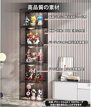 Amazon.co.jp: HUAHUASHOPコレクションケース ガラスケース