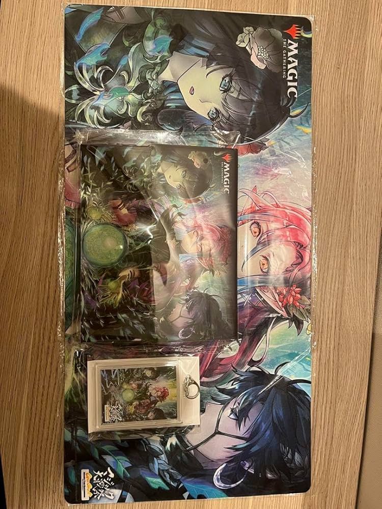 ラノワールのエルフ プレイマット 箔押し マジック大戦祭 藤ちょこ